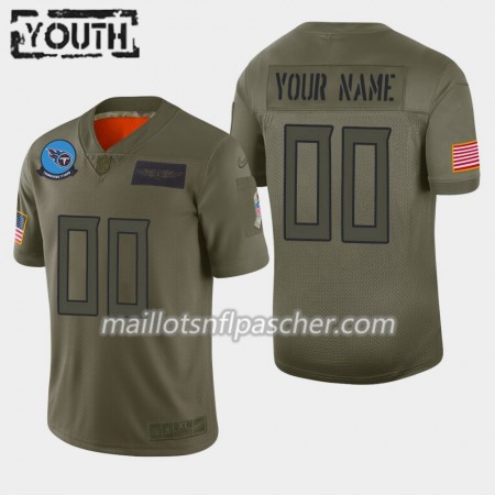 Maillot Tennessee Titans Custom Nike 2019 Salute to Service - Enfant